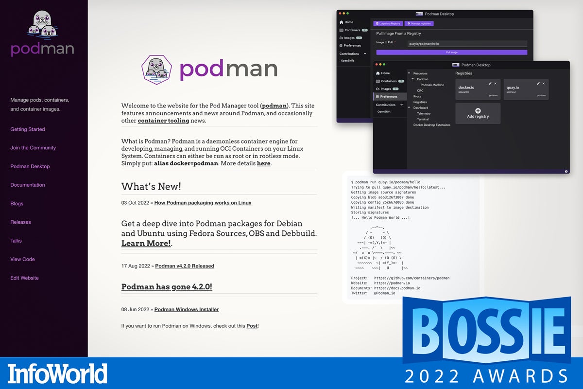 bos 2022 podman