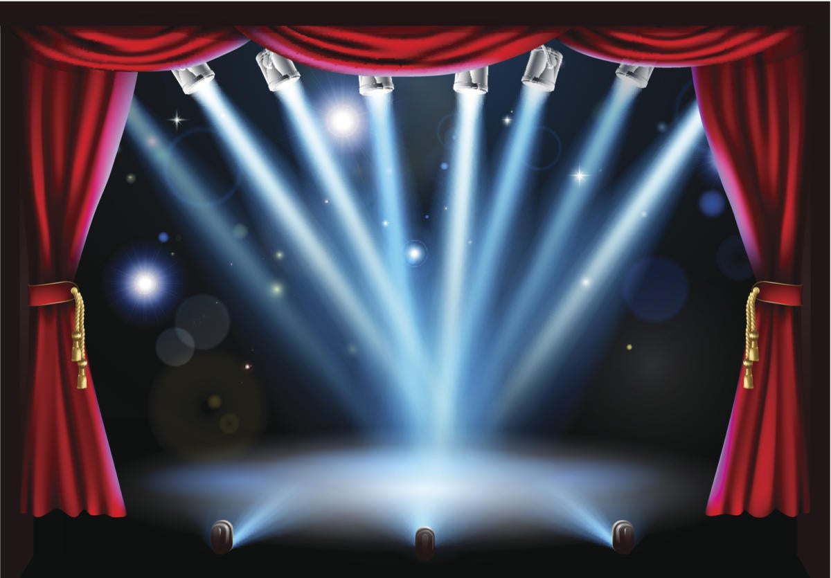 stage lights action theatre